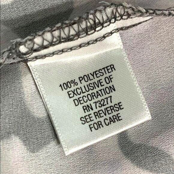 Apt 9 Womens Tunic Top Blouse Shirt Pastel Floral Print Silky Pullover Medium - Picture 7 of 8